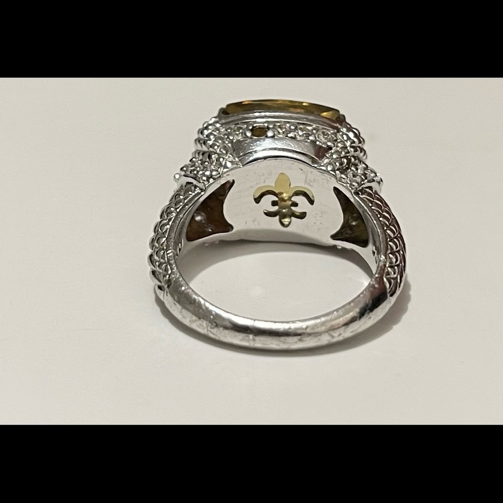 Judith Ripka 925 ring - Picture 7 of 12